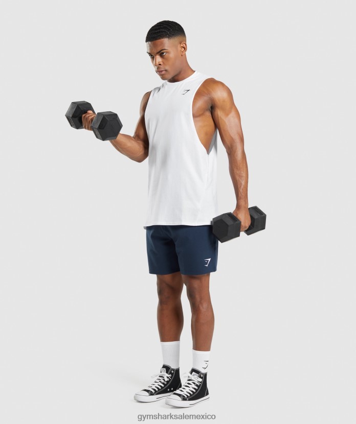 Gymshark tanque de brazo abatible crítico 2.0 blanco hombres 04BZTL901 - Gymshark Mujer