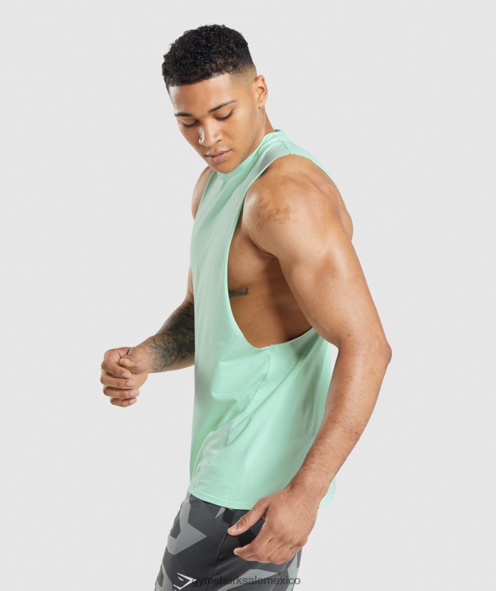 Gymshark tanque de brazo abatible crítico turbo azul hombres 04BZTL941 - Gymshark Mujer