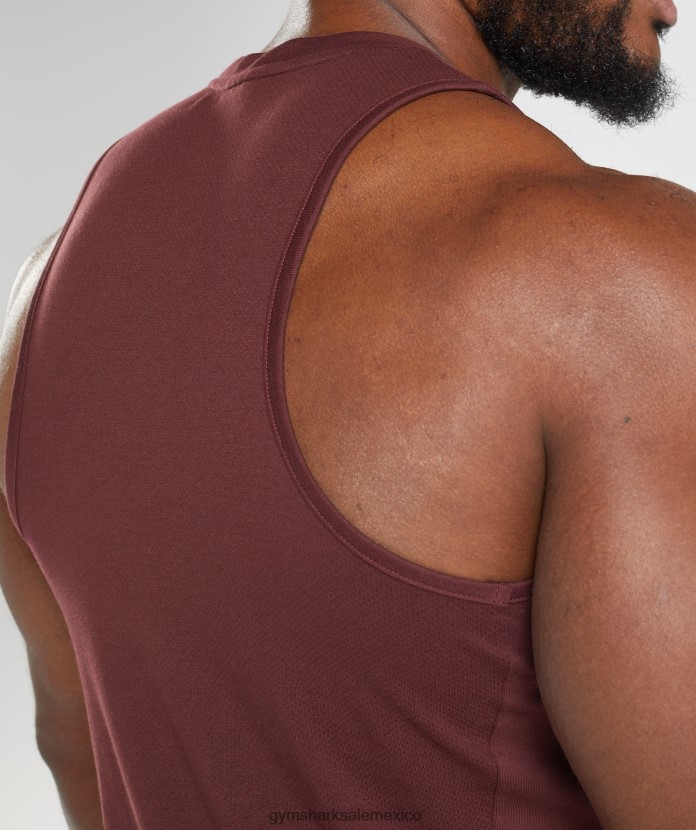 Gymshark tanque de reacción granate al horno hombres 04BZTL916 - Gymshark Mujer