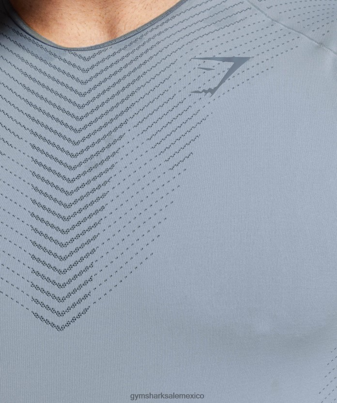 Gymshark tanque ápice gris deriva/azul tarde hombres 04BZTL971 - Gymshark Mujer