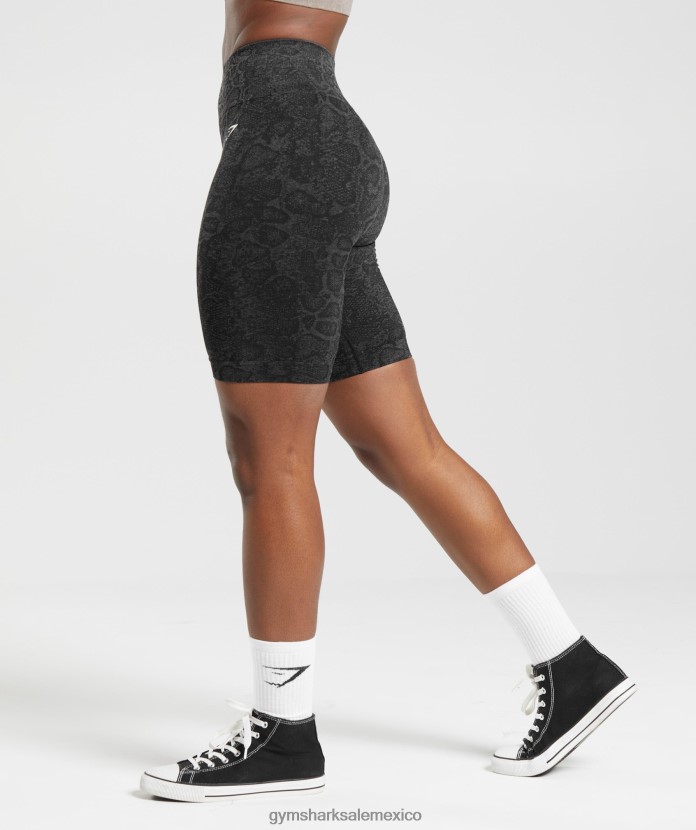 Gymshark Adaptar pantalones cortos de ciclismo sin costuras con animales. gris urbano/negro mujer 04BZTL23 - Gymshark Hombre