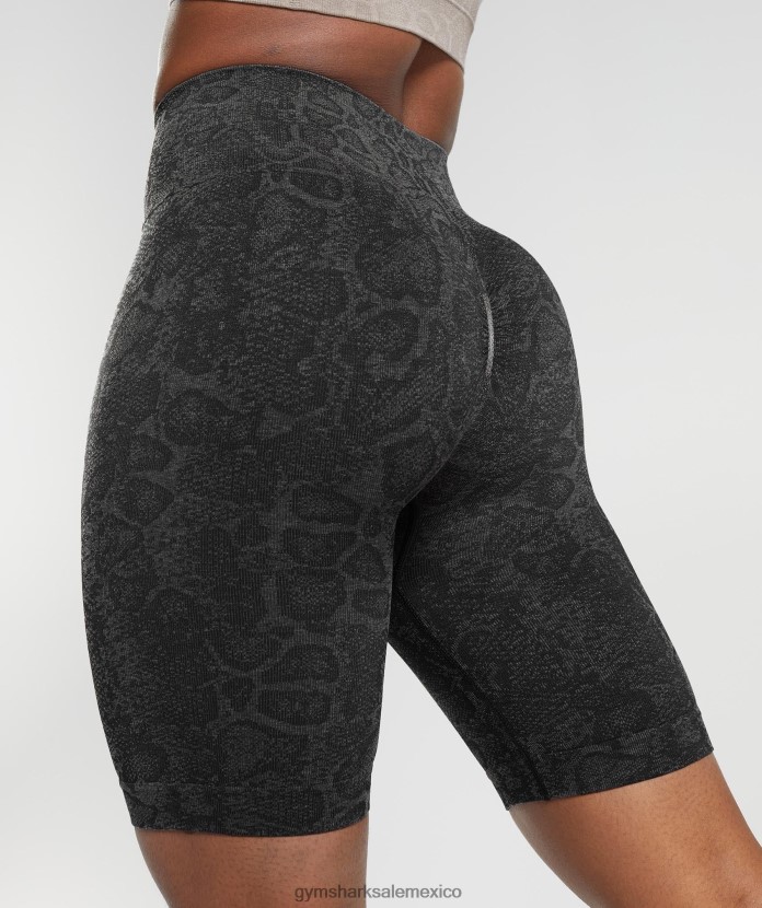 Gymshark Adaptar pantalones cortos de ciclismo sin costuras con animales. gris urbano/negro mujer 04BZTL23 - Gymshark Hombre