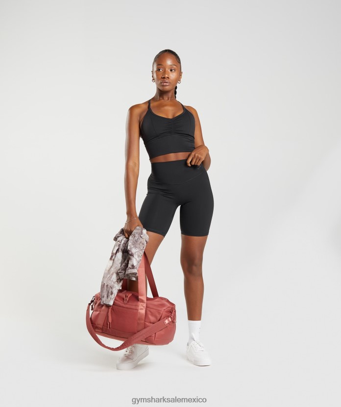 Gymshark elevar pantalones cortos de ciclismo negro mujer 04BZTL39 - Gymshark Hombre