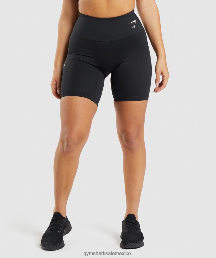 Gymshark pantalones cortos de ciclismo de entrenamiento negro mujer 04BZTL11 - Gymshark Sale