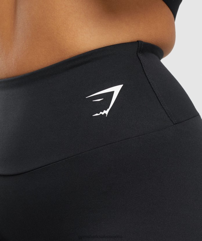 Gymshark pantalones cortos de ciclismo de entrenamiento negro mujer 04BZTL11 - Gymshark Sale