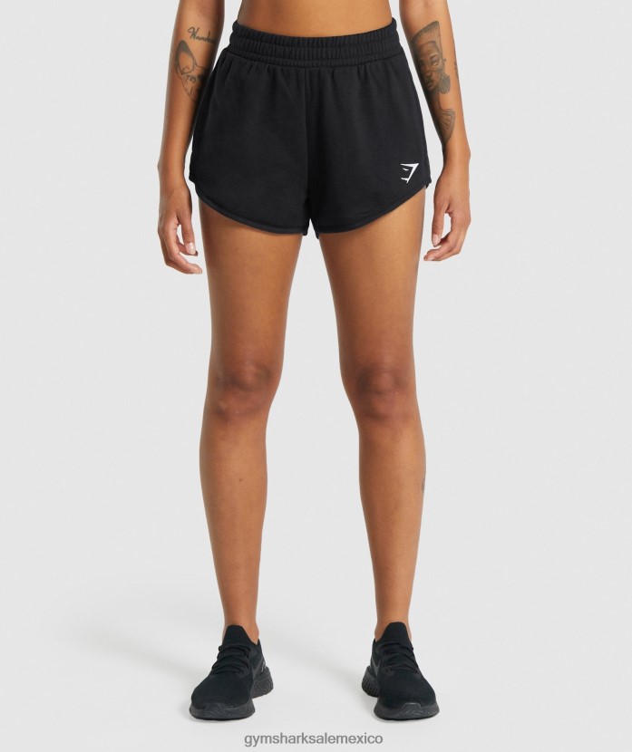 Gymshark pantalones cortos deportivos de entrenamiento negro mujer 04BZTL7 - Gymshark México