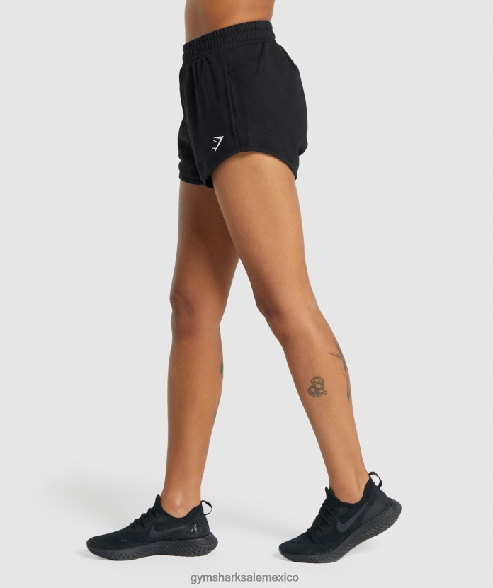 Gymshark pantalones cortos deportivos de entrenamiento negro mujer 04BZTL7 - Gymshark México