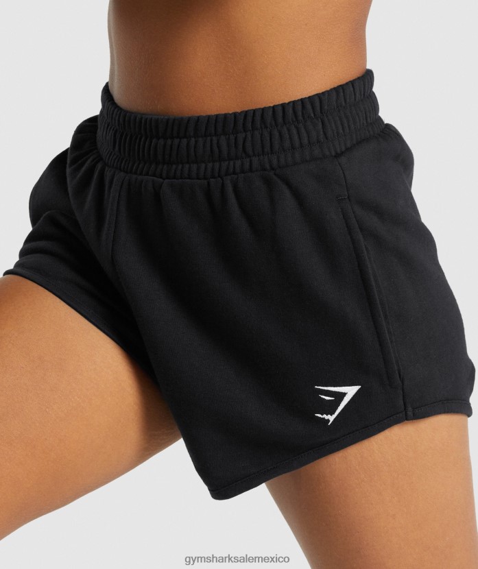 Gymshark pantalones cortos deportivos de entrenamiento negro mujer 04BZTL7 - Gymshark México