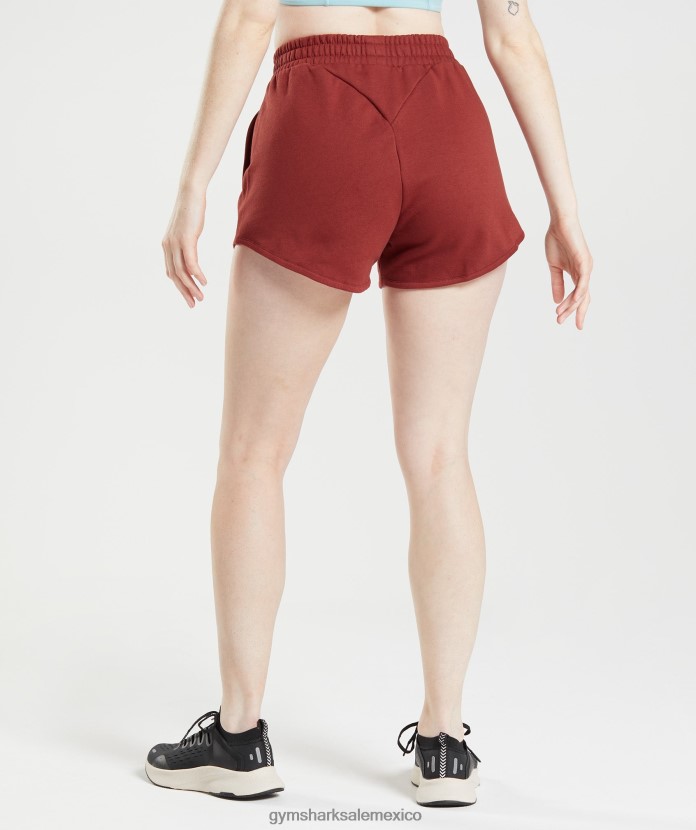 Gymshark pantalones cortos deportivos de entrenamiento palo de rosa rojo mujer 04BZTL64 - Gymshark Sale