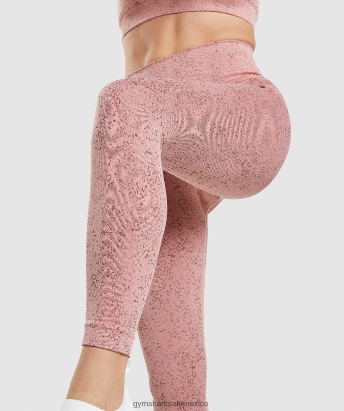 Gymshark adapt moteados leggings sin costuras minerales | paige rosa mujer 04BZTL321 - Gymshark Hombre