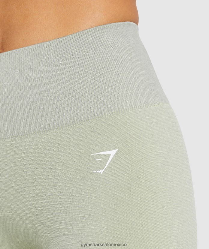 Gymshark adaptar leggings ombre sin costuras triángulo |estampado gris topo mujer 04BZTL312 - Gymshark Mujer