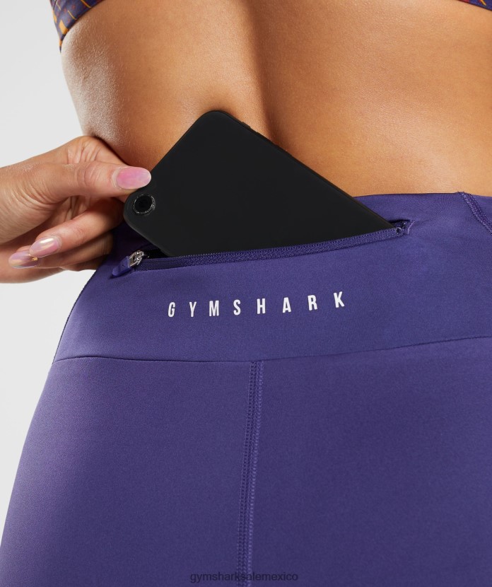 Gymshark leggings deportivos para correr neptuno morado mujer 04BZTL326 - Gymshark Hombre