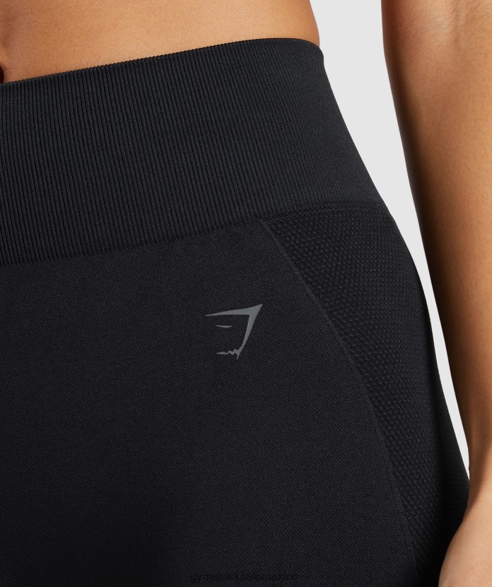 Gymshark leggins flexibles de talle alto negro mujer 04BZTL283 - Gymshark México