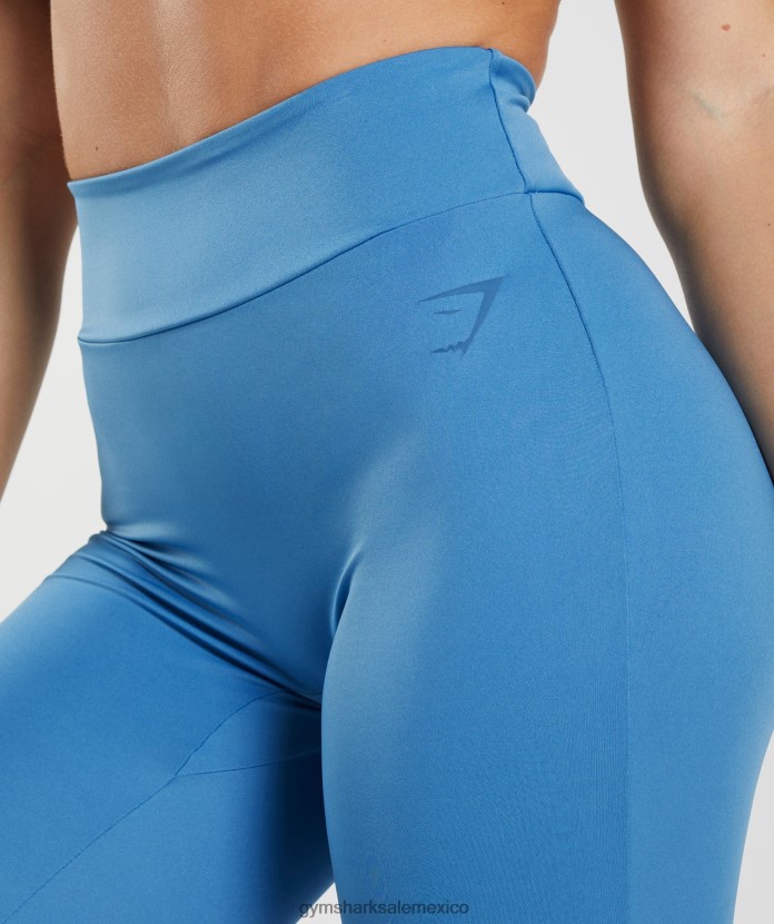 Gymshark leggins gs power originales azul costero mujer 04BZTL246 - Gymshark México