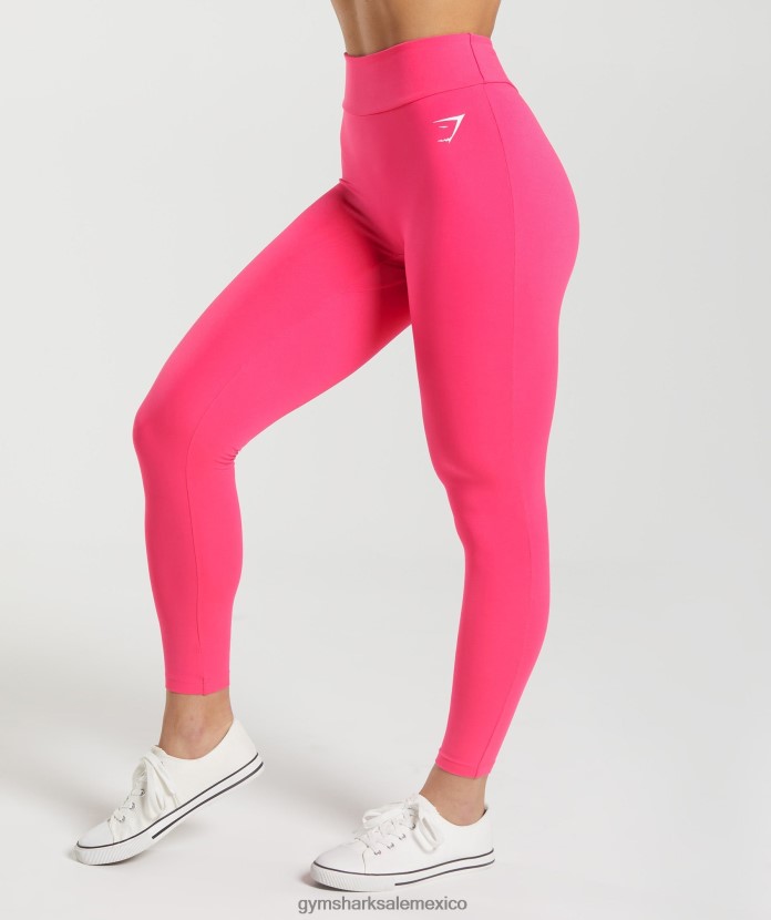 Gymshark leggins gs power originales fucsia brillante mujer 04BZTL256 - Gymshark Hombre
