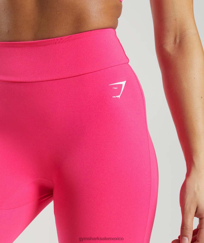 Gymshark leggins gs power originales fucsia brillante mujer 04BZTL256 - Gymshark Hombre