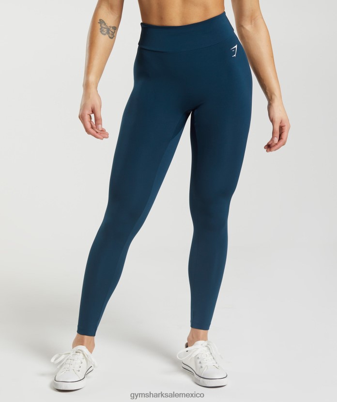 Gymshark leggins gs power originales marina de guerra mujer 04BZTL240 - Gymshark Hombre