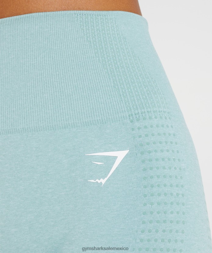 Gymshark leggins vitales sin costuras 2.0 marga azul perla mujer 04BZTL336 - Gymshark Hombre