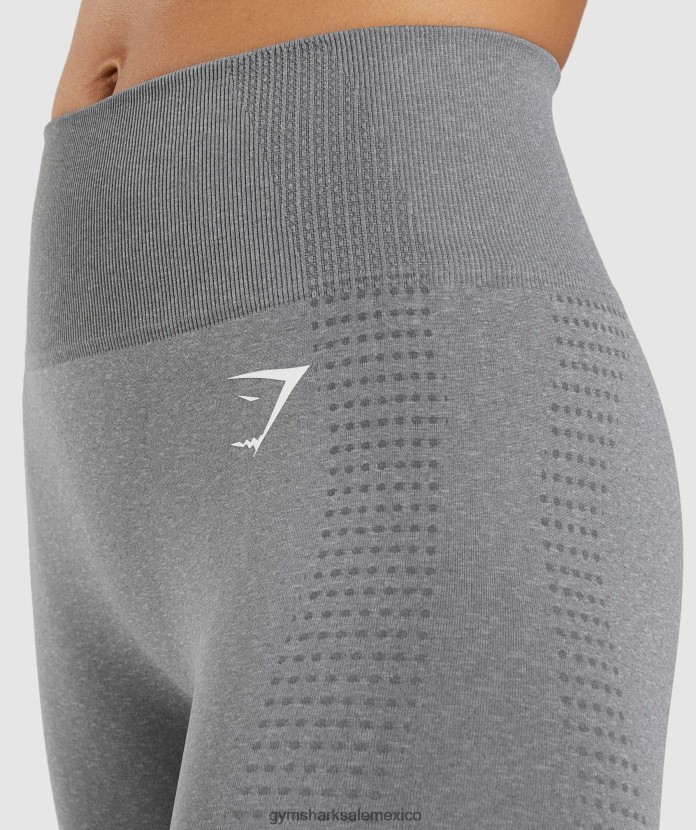 Gymshark leggins vitales sin costuras 2.0 marga gris ahumado mujer 04BZTL250 - Gymshark Sale