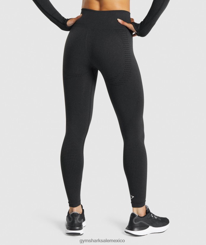Gymshark leggins vitales sin costuras 2.0 marga negra mujer 04BZTL288 - Gymshark Sale