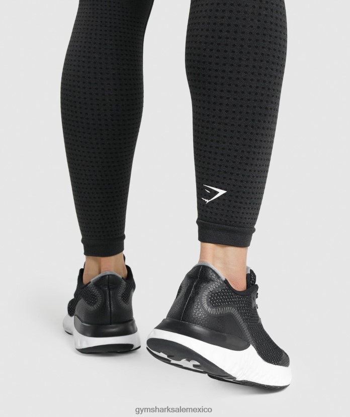 Gymshark leggins vitales sin costuras 2.0 marga negra mujer 04BZTL288 - Gymshark Sale