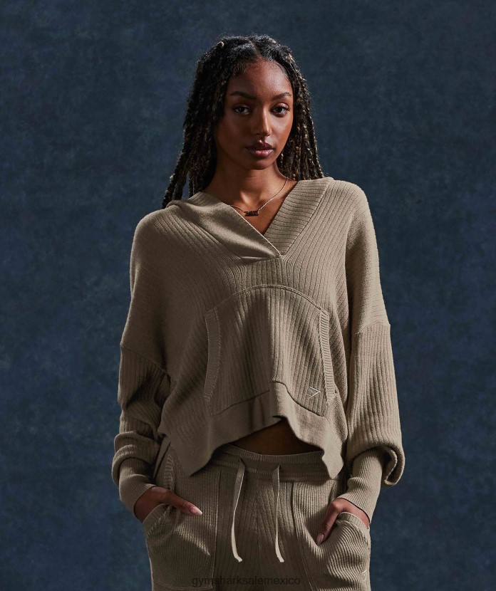 marrón cemento/gris guijarro