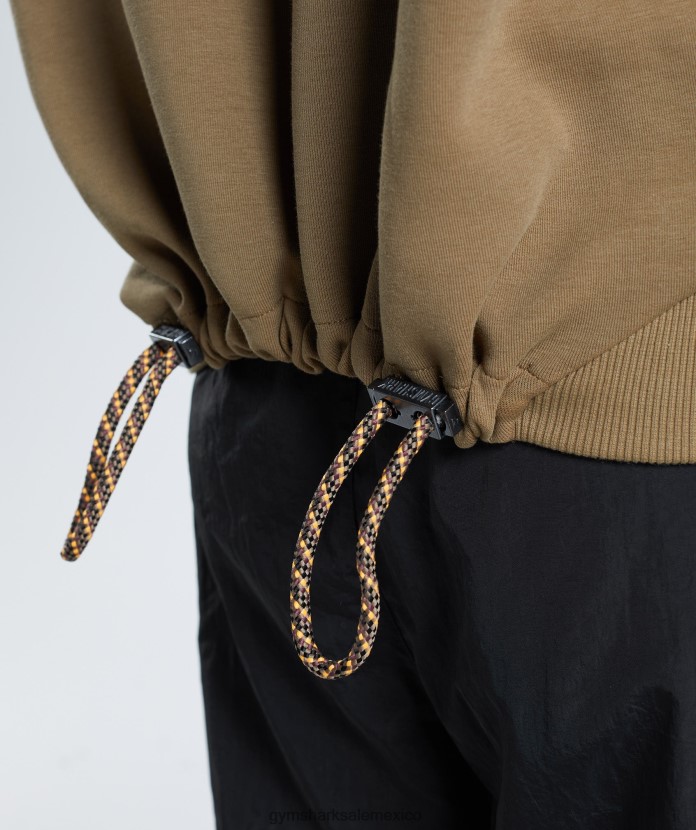 Gymshark retomar el equipo de sudor charco marrón mujer 04BZTL396 - Gymshark México