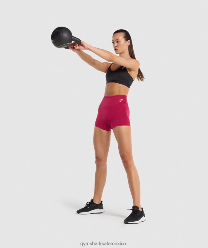 Gymshark sujetador deportivo con cuello en v negro mujer 04BZTL206 - Gymshark Mujer