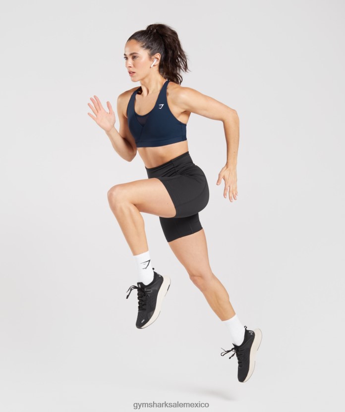 Gymshark sujetador deportivo cruzado marina de guerra mujer 04BZTL155 - Gymshark Hombre