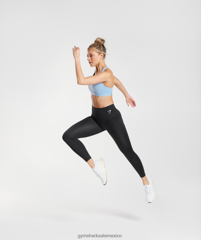 Gymshark sujetador deportivo cruzado surf azul mujer 04BZTL150 - Gymshark Hombre