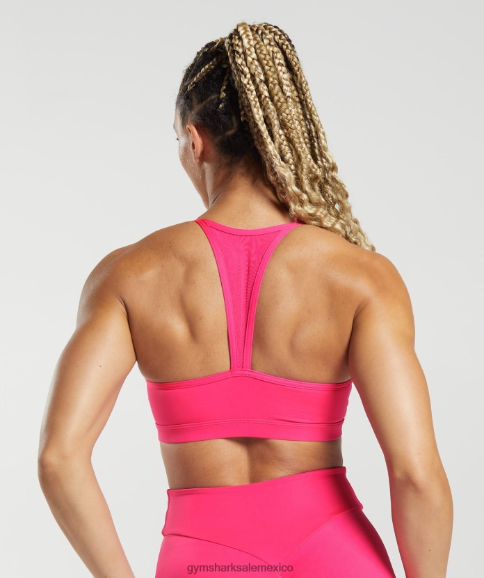 Gymshark sujetador deportivo gs power fucsia brillante mujer 04BZTL118 - Gymshark Mujer