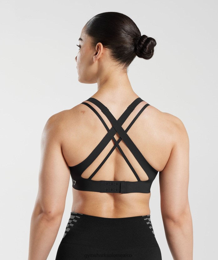 Gymshark sujetador deportivo ilimitado negro mujer 04BZTL115 - Gymshark México