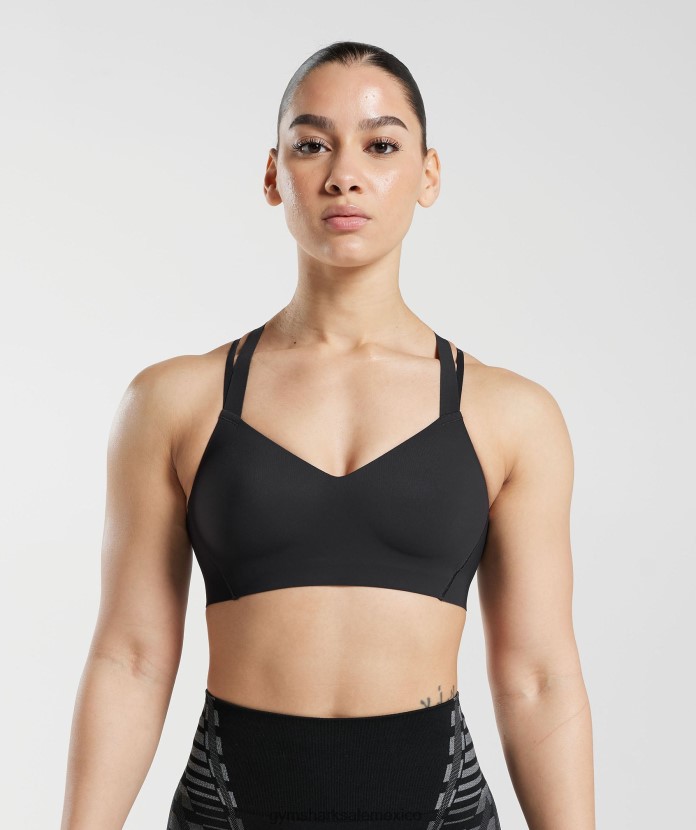 Gymshark sujetador deportivo ilimitado negro mujer 04BZTL115 - Gymshark México