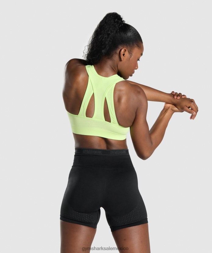 Gymshark sujetador deportivo sin costuras apex verde/verde claro mujer 04BZTL230 - Gymshark Hombre