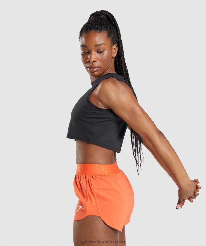 Gymshark tanque de cultivo de entrenamiento negro mujer 04BZTL421 - Gymshark Mexico