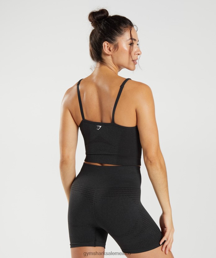 Gymshark tanque midi vital sin costuras 2.0 marga negra mujer 04BZTL419 - Gymshark Hombre